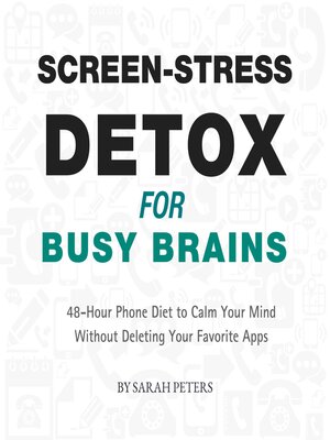 cover image of Screen‑Stress Detox for Busy Brains